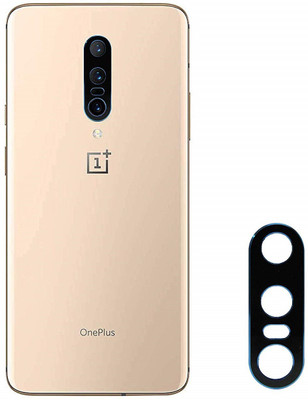 KHR Camera Lens Protector for OnePlus 7 Pro Camera Glass Lens Metal Alloy Protector Cap (Blue)(Pack of 1)