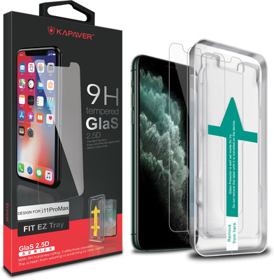 Kapaver Screen Guard for Apple iPhone 11 Pro Max(Pack of 2)