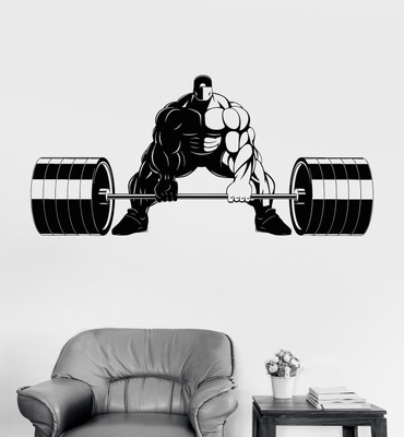 marvellous 110 cm m_weightpullups Self Adhesive Sticker(Pack of 1)
