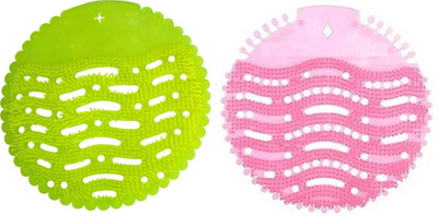 SANMAN Urinal Screen Mat N2588 Mat Toilet Cleaner(2 x 1 Wipes)