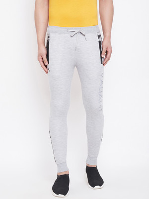 DUKE Solid Men Grey Track Pants