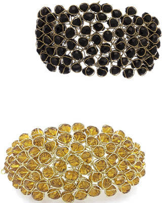 JDX Alloy Gold-plated Bracelet Set(Pack of 2)