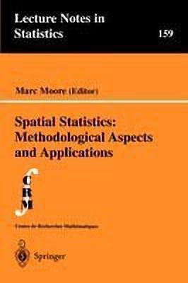 Spatial Statistics: Methodological Aspects and Applications(English, Paperback, unknown)