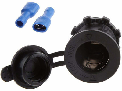 Maxxlite Socket Waterproof 12V Car Lighter Socket USB Charger Car Cigarette Lighter(1)
