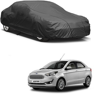 Flipkart SmartBuy Car Cover For Ford Figo Aspire (Without Mirror Pockets)(Black, For 2017 Models)