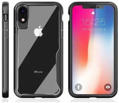 karwan-back-cover-for-apple-iphone-xrblack-transparent-waterproof