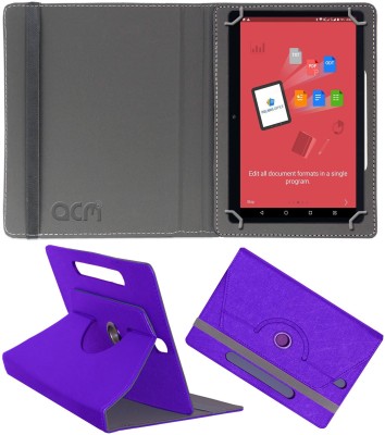 ACM Flip Cover for Domo Slate Sl38 10.1 Inch(Purple, Cases with Holder, Pack of: 1)