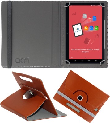 ACM Flip Cover for Domo Slate Sl38 10.1 Inch(Brown, Cases with Holder, Pack of: 1)