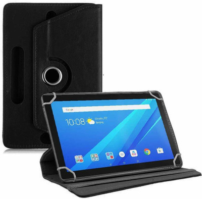 TGK Flip Cover for Lenovo Tab 4 10.1 inch(Black, Shock Proof, Pack of: 1)