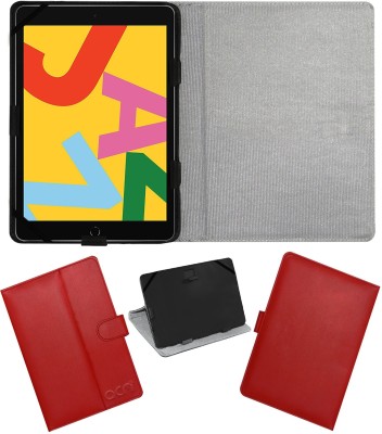 ACM Flip Cover for Apple iPad 8th Gen 10.2 inch(Red, Cases with Holder, Pack of: 1)