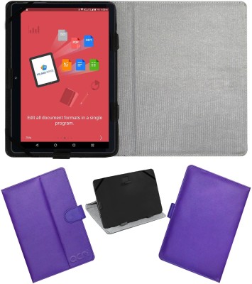 ACM Flip Cover for Domo Slate Sl38 10.1 Inch(Purple, Cases with Holder, Pack of: 1)