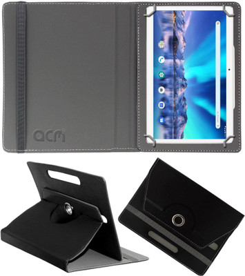 ACM Flip Cover for Lava Magnum XL 10.1 inch(Black, Cases with Holder)
