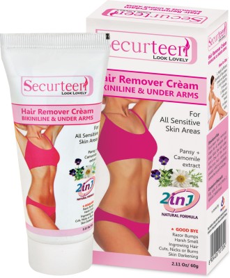 Securteen hair remover cream bikini line & underarms Cream(60 g)