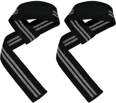 GymWar Power Cotton Weight Lifting Wrist Support / Wrist Strap Wrist Support(Black)