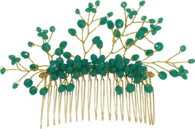 Shetu Hair Comb Hair Clip(Green)