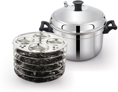 Luxuria 24 idlI cooker Induction & Standard Idli Maker(6 Plates , 24 Idlis )