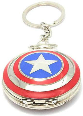 gtrp Captain America Pocket Watch Metal Key chain Key Chain