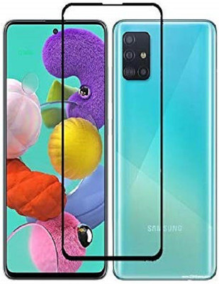 Colorcase Tempered Glass Guard for Samsung Galaxy A51(Pack of 1)