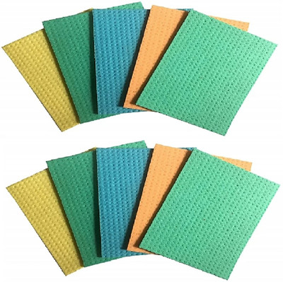 Ziesha wet_n_shine_wipe Sponge Wipe(Regular, Pack of 10)