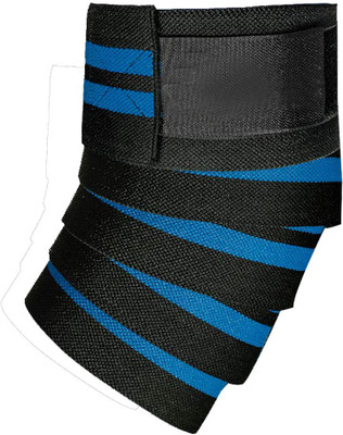 DreamPalace India Knee Support Knee Brace Kneeguard Knee Cap Knee Wraps 1pc Knee Support(Black, Blue)
