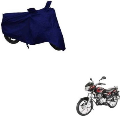 AutoRash Two Wheeler Cover for Bajaj(Discover 125 DTS-i, Blue)