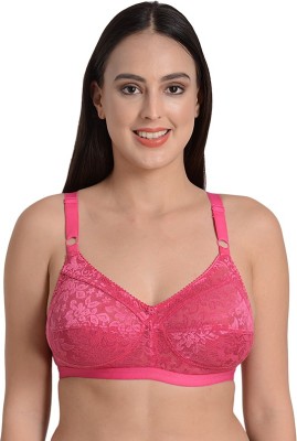 mod & Shy Women Minimizer Non Padded Bra(Pink)