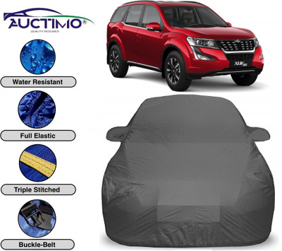 AUCTIMO Car Cover For Mahindra XUV 500 (With Mirror Pockets)(Grey)