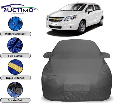 AUCTIMO Car Cover For Chevrolet UVA (With Mirror Pockets)(Grey)