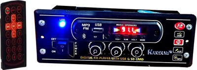 KAXTANG 4440 LAMBI PATTI CAR STEREO Mini Bluetooth Car Stereo/ FM /MP3/ AUX /USB/ BT /SD-MMC Car Stereo(Single Din)