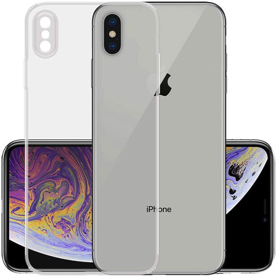 Casehub Back Cover for Apple iPhone XS(Transparent, Camera Bump Protector)