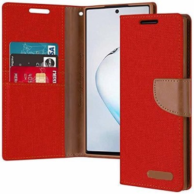 Clickcase Flip Cover for Oppo A53s 5G(Red, Dual Protection)