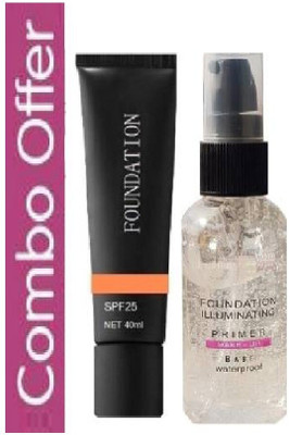 nnbb PHOTO FINISH ULTRA SMOOTH HD GLOW WATER PROOF COMBO PACK (2 Items in the set)(2 Items in the set)
