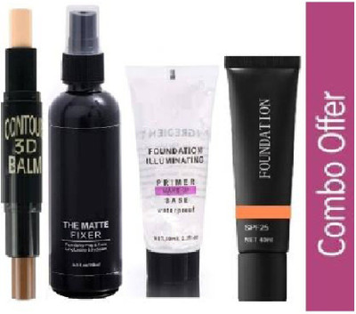 nnbb MAKEUP 3D BALM STICK WITH ALL HYDRATING COMBO (4 Items in the set)(4 Items in the set)