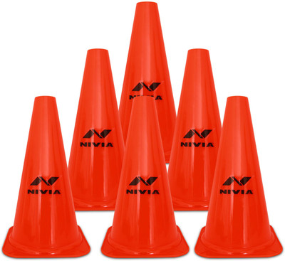 NIVIA Cone Marker Pack of 6(Red)