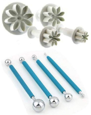 MASTER ROYAL BACKNCOOK TOOLS Fondant Tool Kit(Pack of 8)