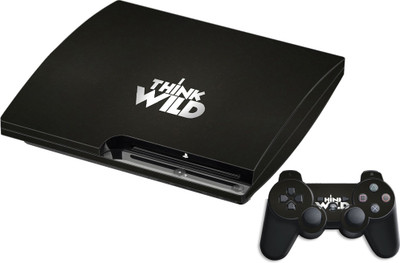 GADGETSWRAP GMCCG19825 - Printed Quotes I THINK WILD Skin For PS3 Console & Controller  Gaming Accessory Kit(Multicolor, For PS3)