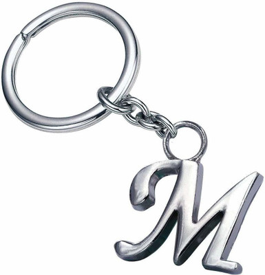gtrp Alphabet Letter M Metal Keychain Key Chain