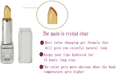 THTC CHANGING COLOR POP MOISTURIZING GEL LIPSTICK(ORANGE, 3.6 g)