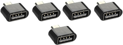 Fedus Micro USB OTG Adapter(Pack of 5)