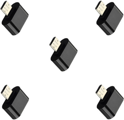 Fedus Micro USB OTG Adapter(Pack of 5)
