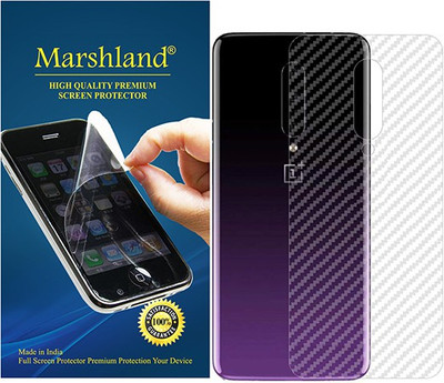 MARSHLAND Back Screen Guard for Oneplus 7 Pro, Carbon fiber(Pack of 1)