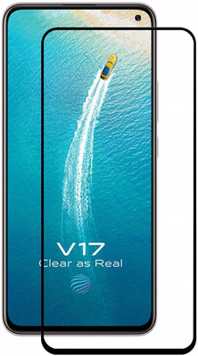DSCASE Edge To Edge Tempered Glass for Vivo V17(Pack of 1)