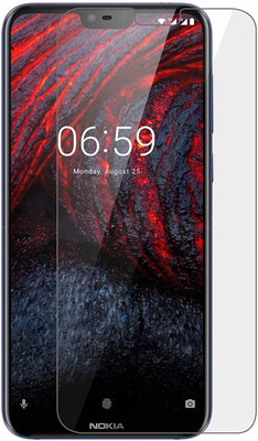Express Buy Tempered Glass Guard for Nokia 6.1 Plus(Pack of 1)