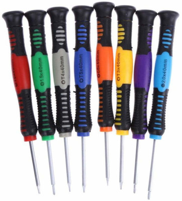 DIY Crafts Phone Smartphone and More, Notebook Computer Combination Screwdriver Set(Pack of 8)
