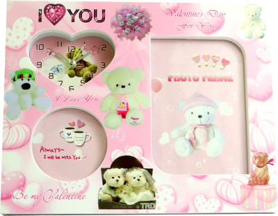 Sigaram Analog Pink Clock