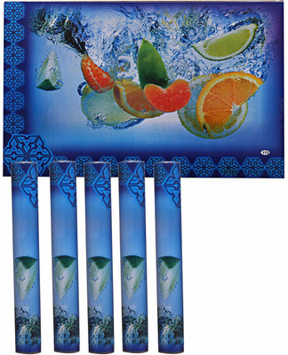 Dakshya Industries Rectangular Pack of 6 Table Placemat(Multicolor, PVC)