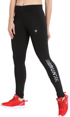 SMARTOTS Solid Women Black Tights