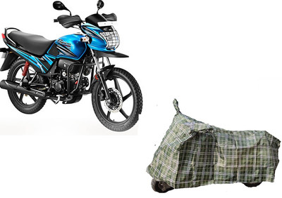 ANLOPE Two Wheeler Cover for Hero(Passion Pro TR, Green)