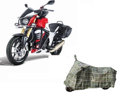 COVERPLANET Two Wheeler Cover for Mahindra(MOJO XT 300, Green)
