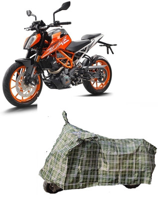 ANLOPE Two Wheeler Cover for KTM(RC 390, Green)